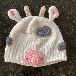 Mudpie Infant (6-18 month) cow hat